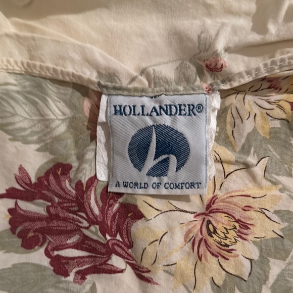 Made in USA 100% COTTON Cream and Red Floral Duvet Cover Set - Picture 2 of 3